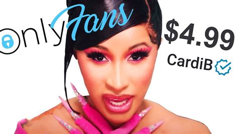 cardi b onlyfans|How is cardi b so so huge despite only having one album in six